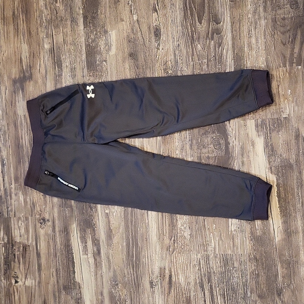 Under Armour Boys Dark Grey Jogger Sweatpants